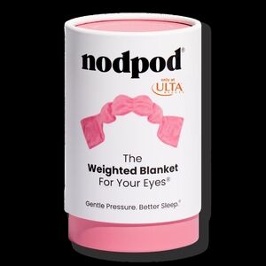 Nodpod Pink Weighted Eye Blanket new never opened